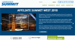Desktop Screenshot of affiliatesummit.com